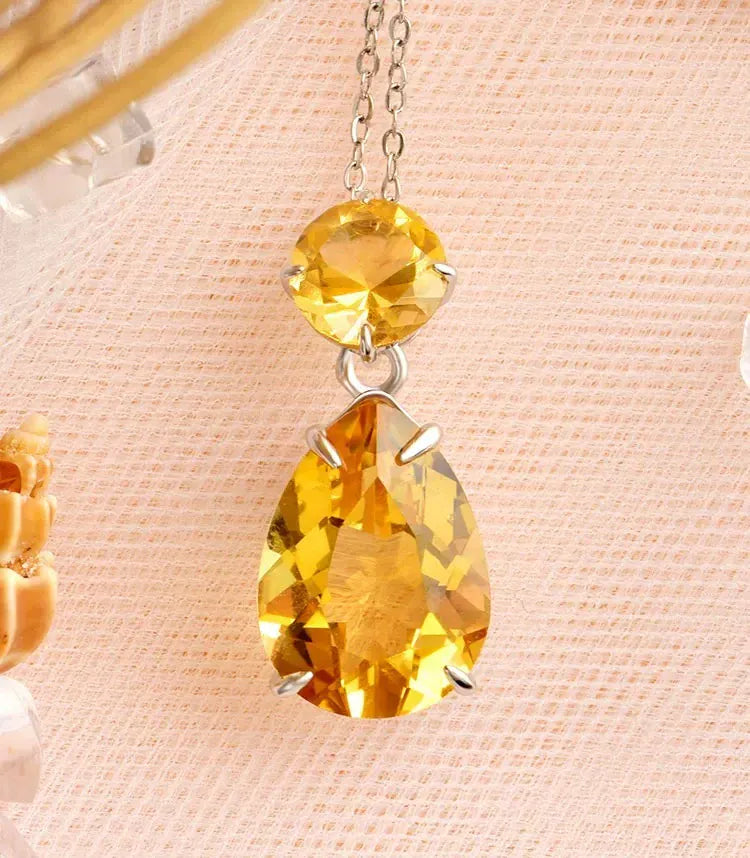 Shining Self Natural Crystal Necklace