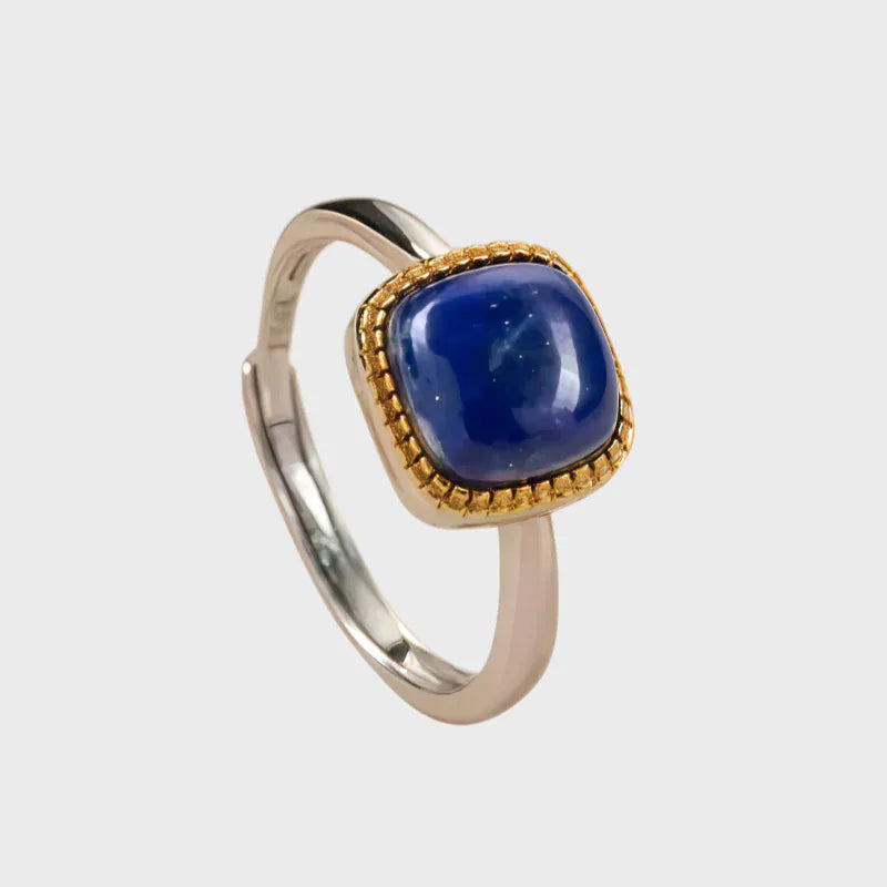 Classic Lapis Lazuli Indigo Ring