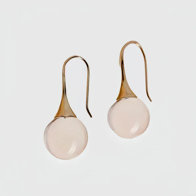 Joyful Genesis Natural Crystal Earrings