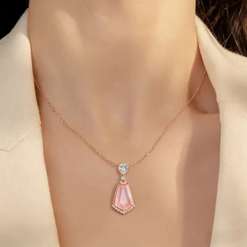 Tear of Love Natural Crystal Necklace