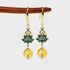 Boucles d'oreilles Verve Cristal Naturel Solace