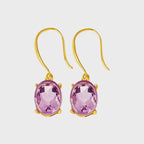 Boucles d'oreilles Thalassa en cristal naturel