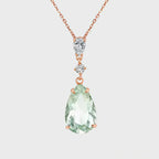 Collier Printanier Rosée de Cristal Naturel