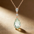 Collier Printanier Rosée de Cristal Naturel