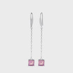 Boucles d'oreilles Calysta transparentes naturelles