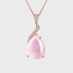 Tears of a Mermaid Natural Crystal Necklace