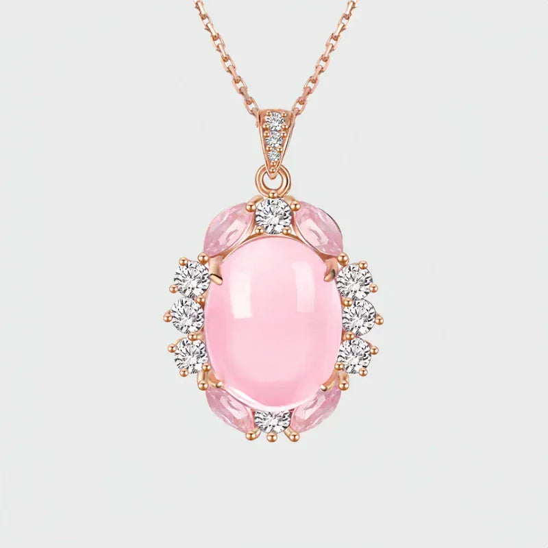 Royal Castle Natural Crystal Necklace