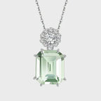 Collier Phénix Prisme en Cristal Naturel