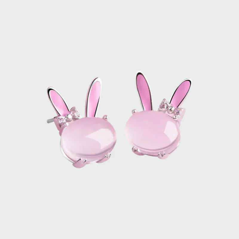 Solacebun Natural Crystal Earrings