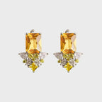 Boucles d'oreilles en cristal naturel Zorvath