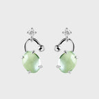 Boucles d'oreilles en cristal naturel Veridia