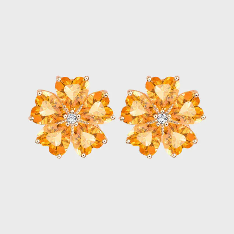 Aurelia Spark Natural Crystal Earrings