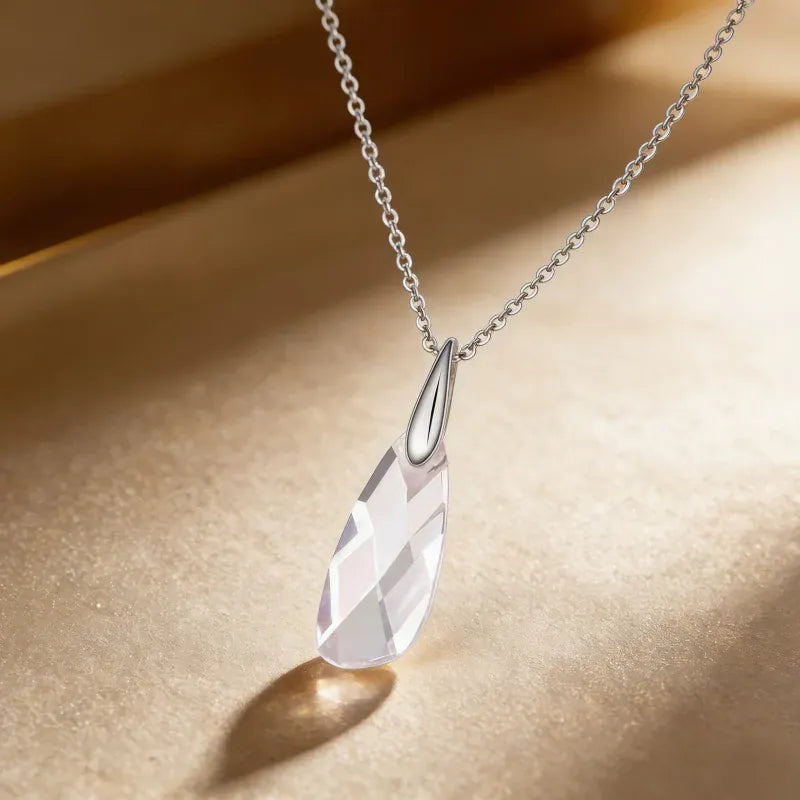 Snow Soul Crystal Necklace