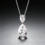 Collier en cristal naturel Star Drop