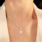 Collier en cristal naturel Star Drop