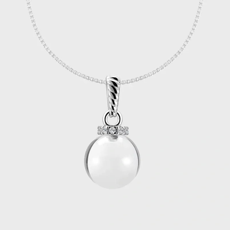 Moon Whisper Natural Crystal  Necklace