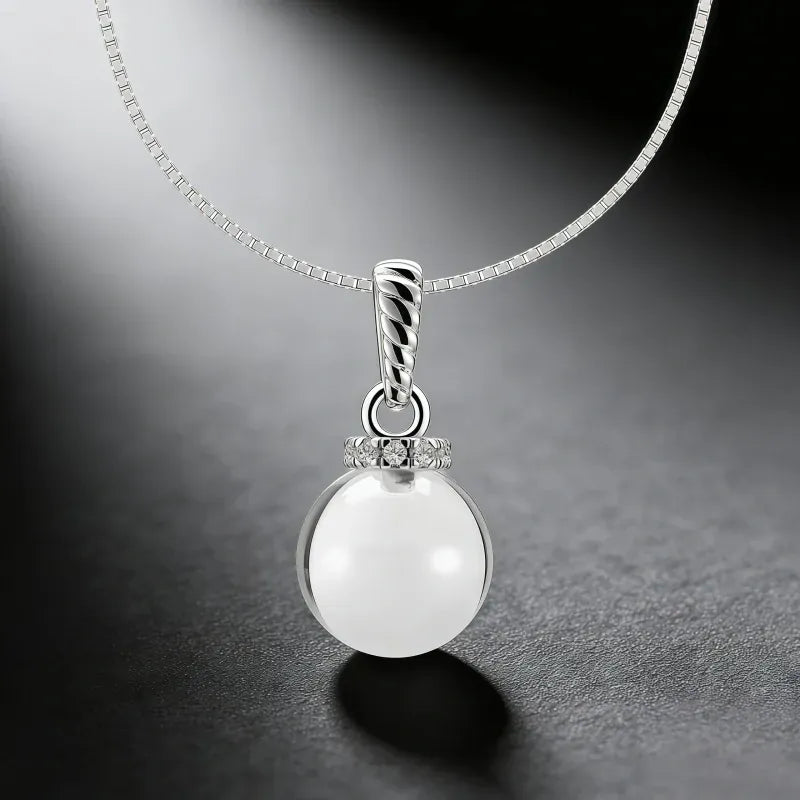 Moon Whisper Natural Crystal  Necklace