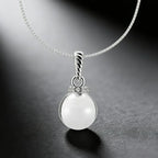 Moon Whisper Natural Crystal  Necklace