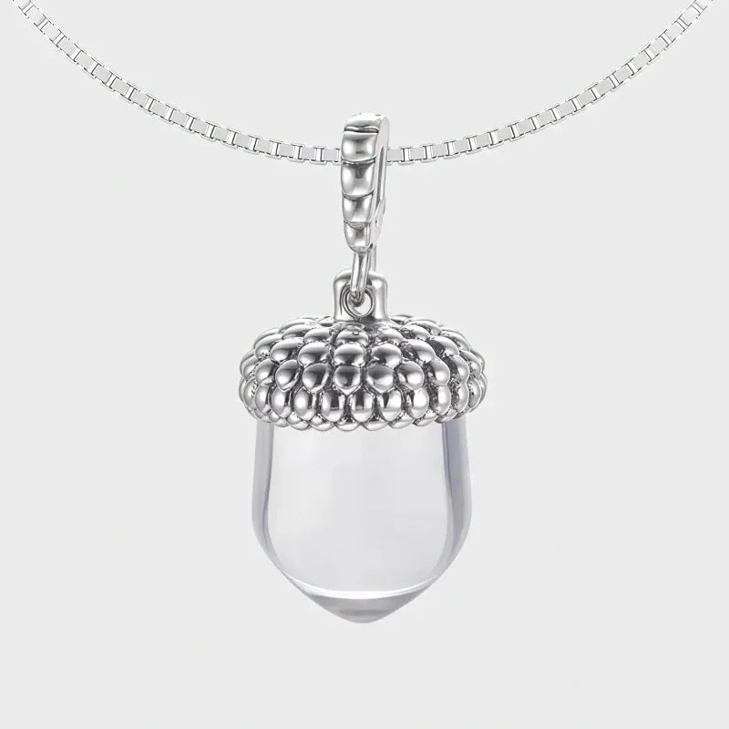 Radiant Glow Natural Crystal Necklace