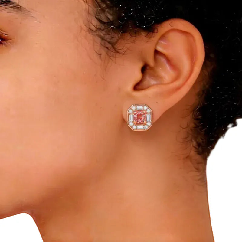 Heal Heart Natural Crystal Earrings