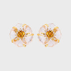 Boucles d'oreilles en cristal naturel Lumina Fervor