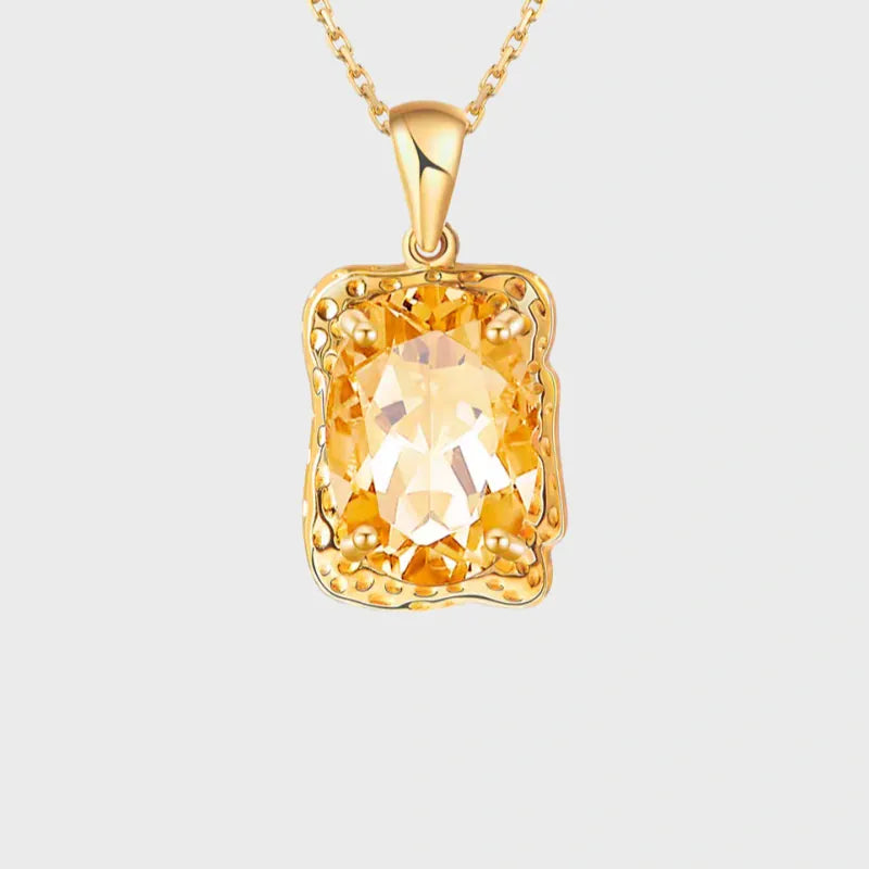 Joyful Success Natural Crystal Necklace