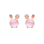 Bunny Solace Natural Crystal Earrings