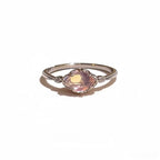 Pink Quartz Radiance Ring