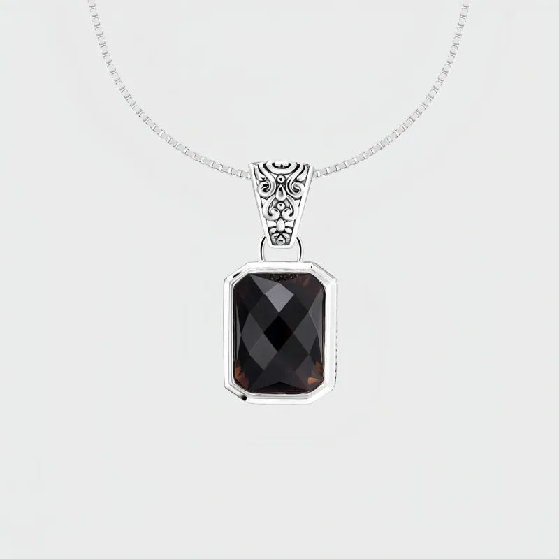 Guardian Angel Natural Crystal Necklace