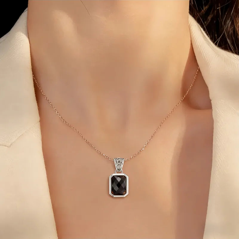 Guardian Angel Natural Crystal Necklace