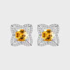 Boucles d'oreilles Solace Valiant en cristal naturel