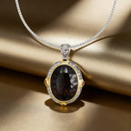 Collier en cristal naturel Shadow Core