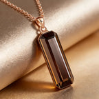 Collier en cristal naturel amour éternel