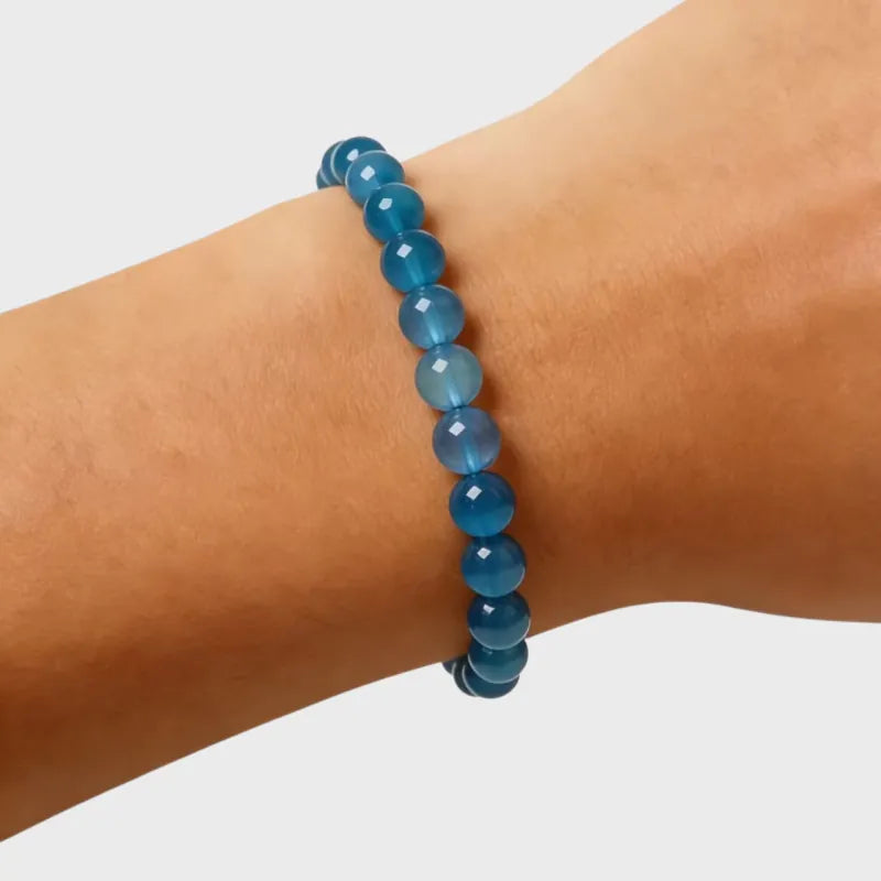 Devil Blue Sea Natural Aquamarine Bracelet