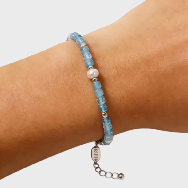 Stella Aqua Natural Aquamarine Bracelet