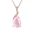 Tears of a Mermaid Natural Crystal Necklace
