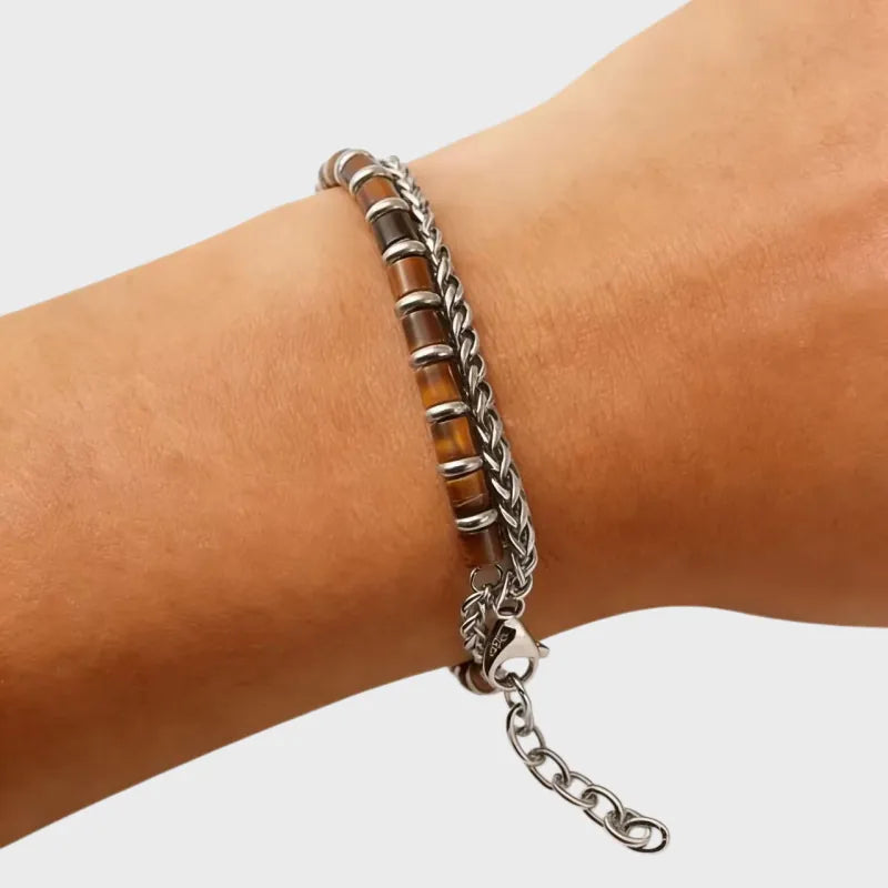 Sand Dune Natural Tiger Eye Prosperity Bracelet