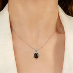 Collier en cristal naturel Shadow Core