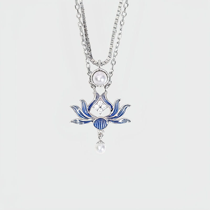 Fairy Lotus  Necklace