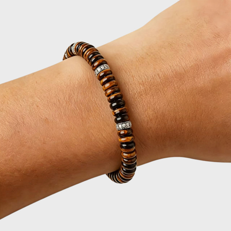 Abacus Natural Tiger Eye Lucky Bracelet