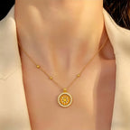 Le collier Lotus Roue de la Fortune