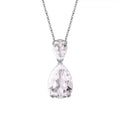 Collier en cristal naturel Star Drop
