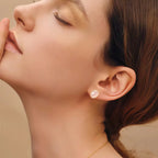 Peace Love Heal Natural Crystal Earrings
