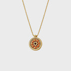 Collier Lotus Boussole Huit Trésors Orientale – Amulette de Protection Spirituelle