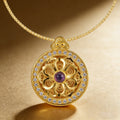 Collier Fleur de Lotus Filigrane