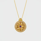 Collier Fleur de Lotus Filigrane
