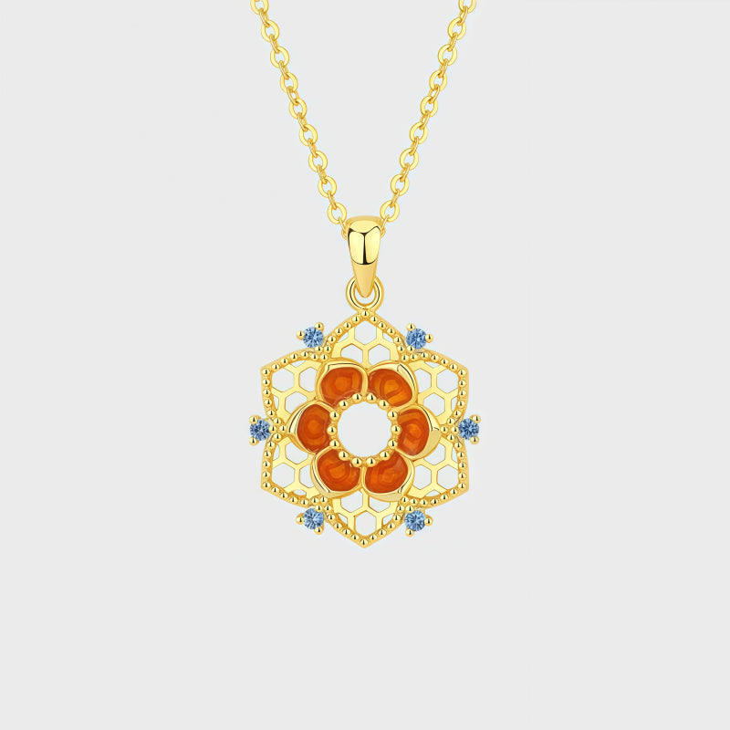 Lotus of Prosperity Necklace