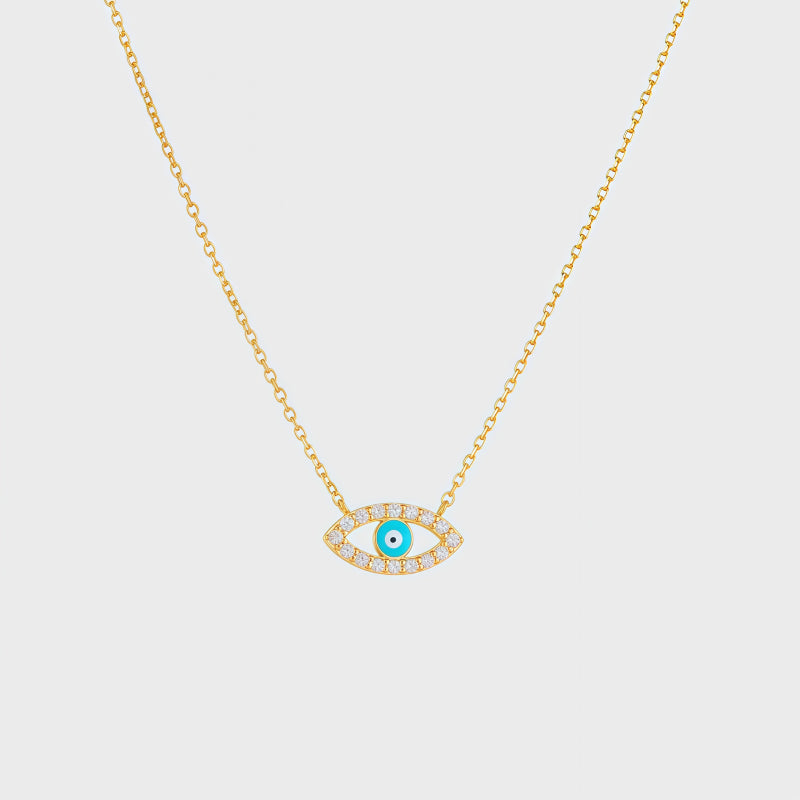 Serene Evil Eye Necklace