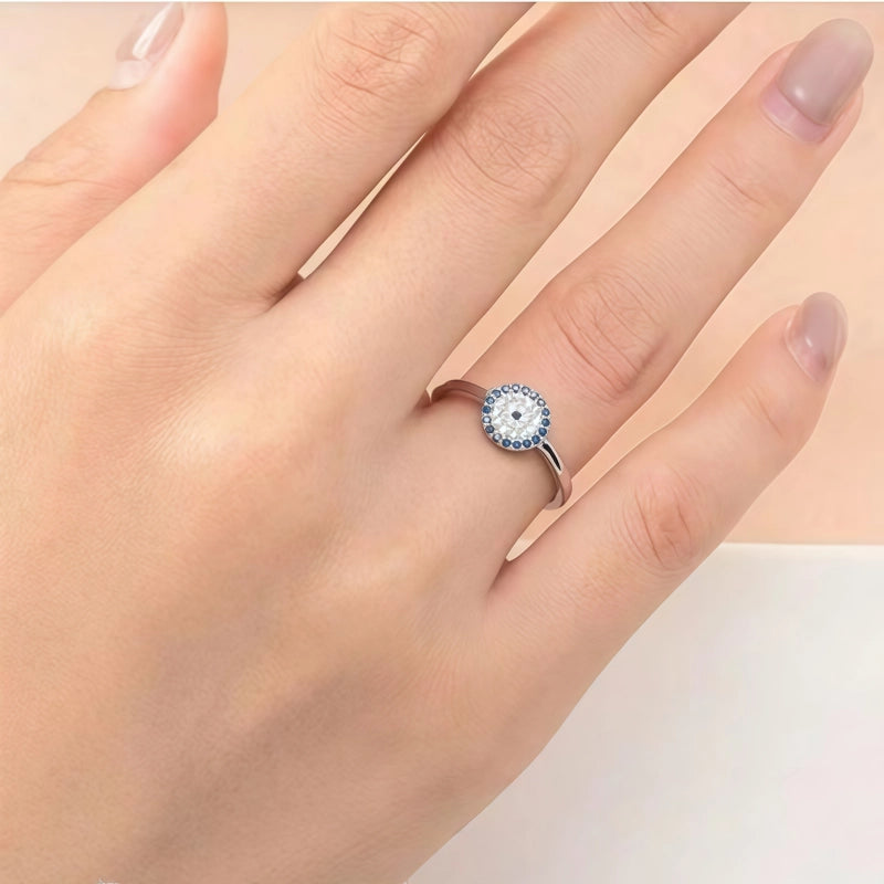Evil Eye Ring – Block Negativity, Attract Good Fortune