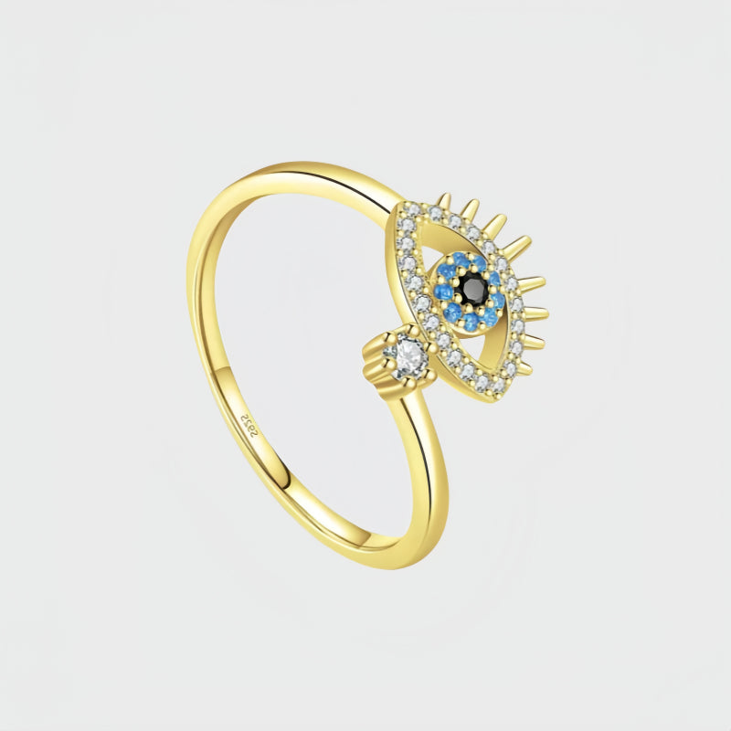 Evil Eye Ring – Spiritual Shield for Daily Energy